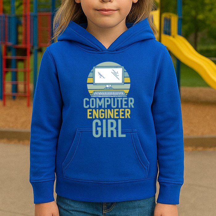 Computer Engineer Programming Programmer Engineering Gift Kids Hoodie