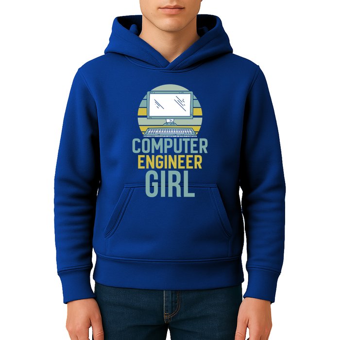 Computer Engineer Programming Programmer Engineering Gift Kids Hoodie