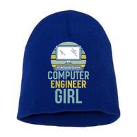 Computer Engineer Programming Programmer Engineering Gift Short Acrylic Beanie