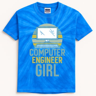 Computer Engineer Programming Programmer Engineering Gift Kids Tie-Dye T-Shirt