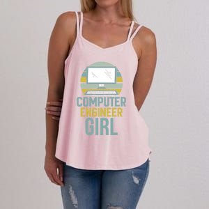 Computer Engineer Programming Programmer Engineering Gift Women's Strappy Tank