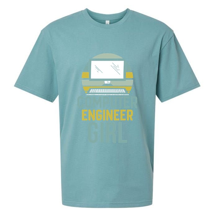 Computer Engineer Programming Programmer Engineering Gift Sueded Cloud Jersey T-Shirt