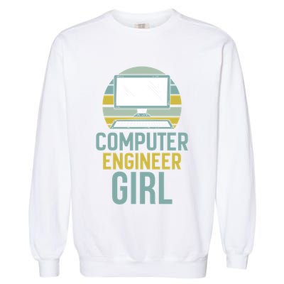 Computer Engineer Programming Programmer Engineering Gift Garment-Dyed Sweatshirt