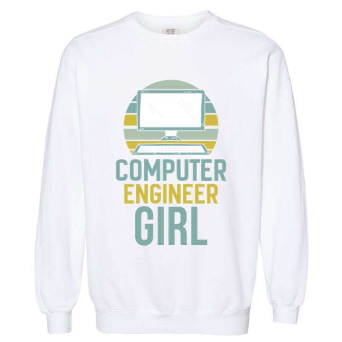Computer Engineer Programming Programmer Engineering Gift Garment-Dyed Sweatshirt