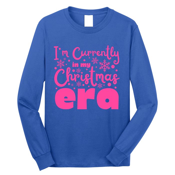 Christmas Era Pink Candycore Holiday Movie Watching Gift Long Sleeve Shirt