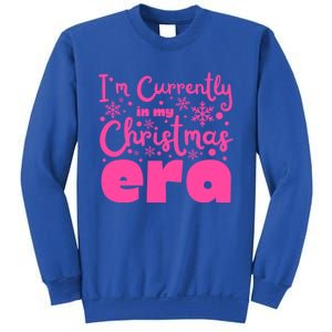 Christmas Era Pink Candycore Holiday Movie Watching Gift Sweatshirt