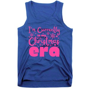 Christmas Era Pink Candycore Holiday Movie Watching Gift Tank Top