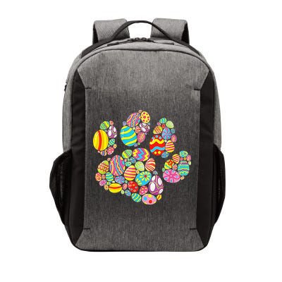Colorful Egg Paw Print Funny Dog Cat Lovers Easter Day Gifts Vector Backpack