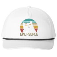 Cat Ew People Snapback Five-Panel Rope Hat