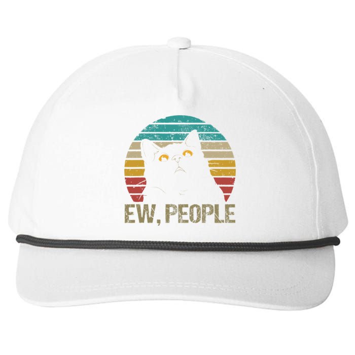 Cat Ew People Snapback Five-Panel Rope Hat