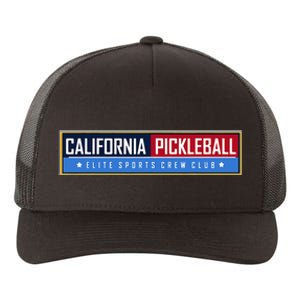 California Elite Pickleball Sports Crew Club Yupoong Adult 5-Panel Trucker Hat