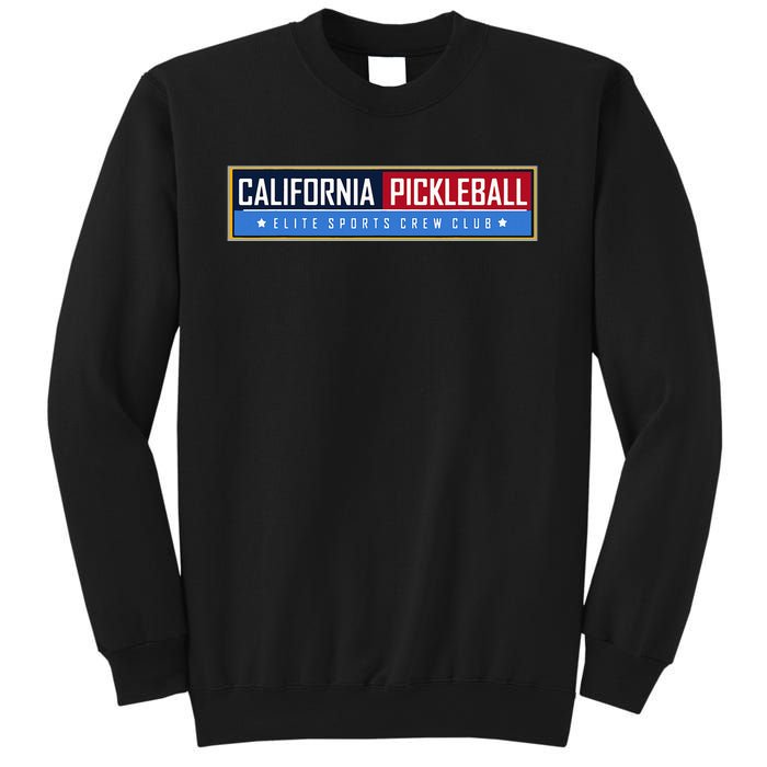 California Elite Pickleball Sports Crew Club Sweatshirt