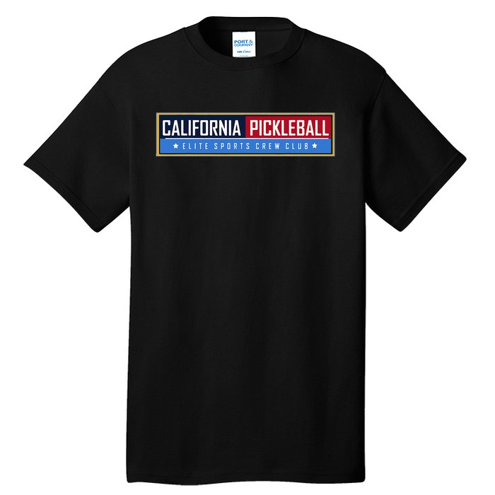 California Elite Pickleball Sports Crew Club Tall T-Shirt