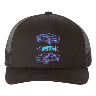 Cybertrucks Electric Pickup Truck Selfdriving Technology Yupoong Adult 5-Panel Trucker Hat