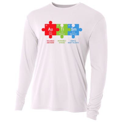 cute Elements Periodic Table ASD Awareness Cooling Performance Long Sleeve Crew