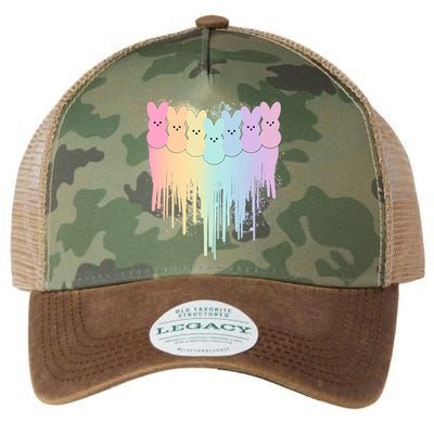 Cute Easter Painted Spring Colors Peeps Legacy Tie Dye Trucker Hat