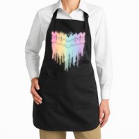 Cute Easter Painted Spring Colors Peeps Apron