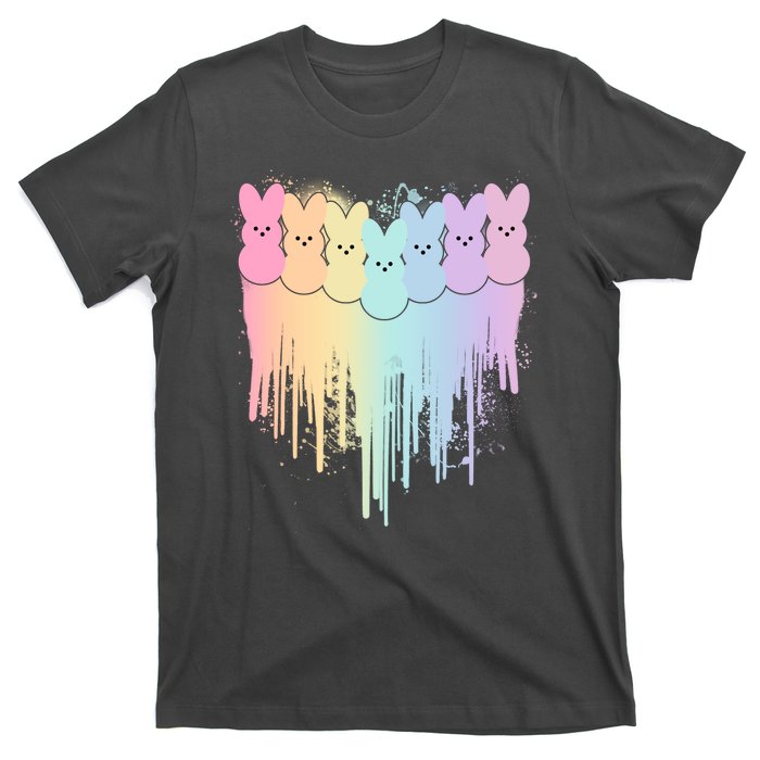 Cute Easter Painted Spring Colors Peeps T-Shirt