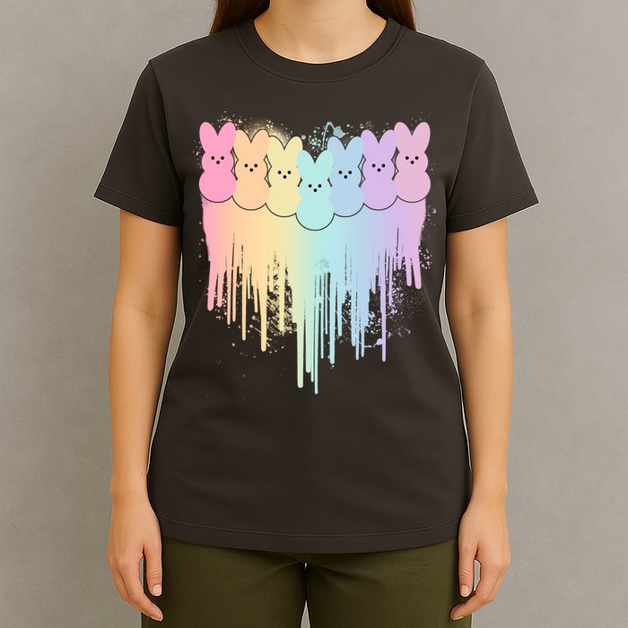 Cute Easter Painted Spring Colors Peeps T-Shirt