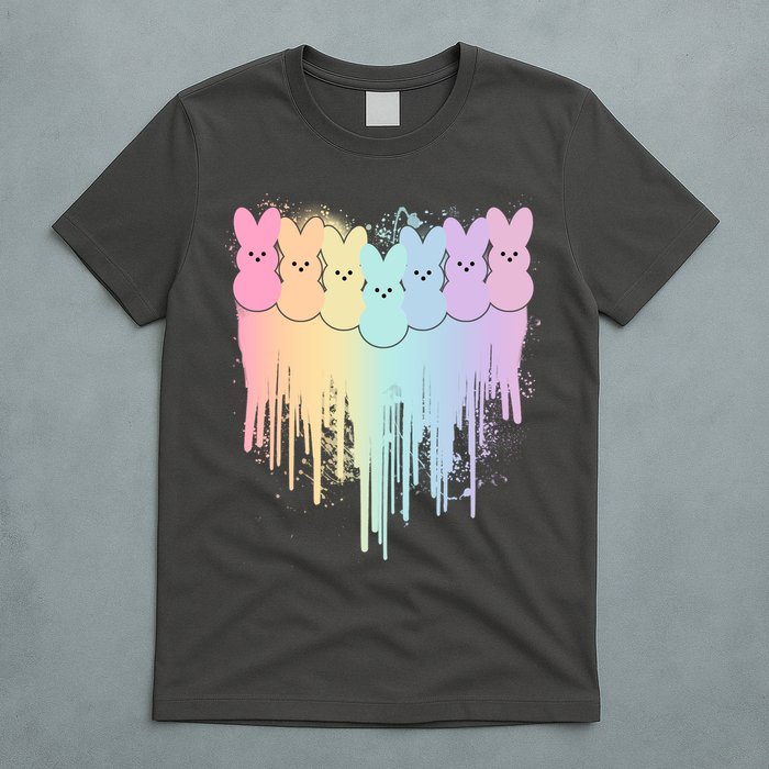 Cute Easter Painted Spring Colors Peeps T-Shirt