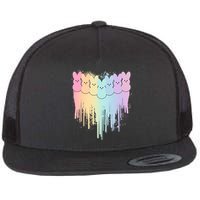 Cute Easter Painted Spring Colors Peeps Flatbill Hat