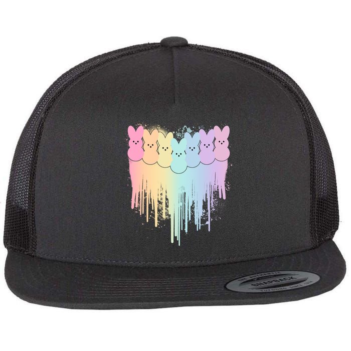 Cute Easter Painted Spring Colors Peeps Flatbill Hat
