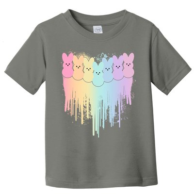 Cute Easter Painted Spring Colors Peeps Toddler T-Shirt
