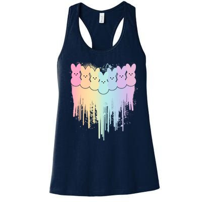 Cute Easter Painted Spring Colors Peeps Women's Racerback Tank