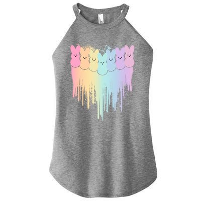 Cute Easter Painted Spring Colors Peeps Women's Perfect Tri Rocker Tank