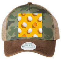Chicken Eggs Pattern Legacy Tie Dye Trucker Hat