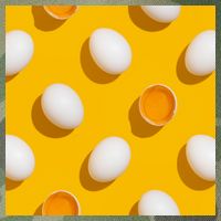 Chicken Eggs Pattern Legacy Tie Dye Trucker Hat