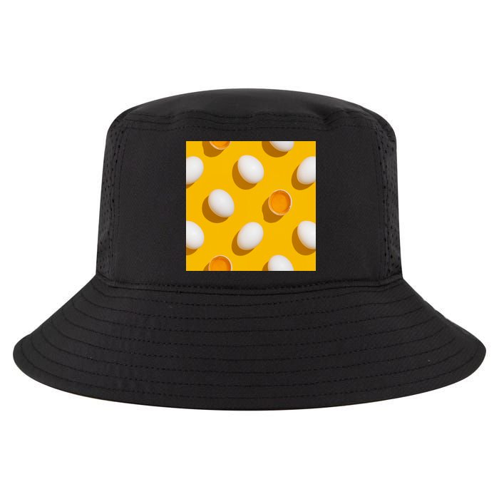 Chicken Eggs Pattern Cool Comfort Performance Bucket Hat