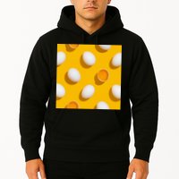 Chicken Eggs Pattern Hoodie