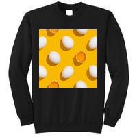 Chicken Eggs Pattern Sweatshirt