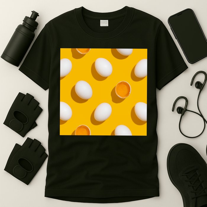 Chicken Eggs Pattern T-Shirt