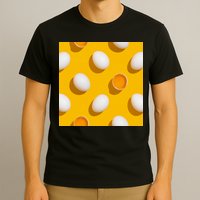 Chicken Eggs Pattern T-Shirt