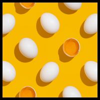 Chicken Eggs Pattern T-Shirt