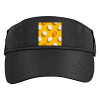 Chicken Eggs Pattern Adult Drive Performance Visor