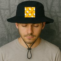 Chicken Eggs Pattern Bucket Hat