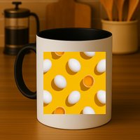 Chicken Eggs Pattern Mug