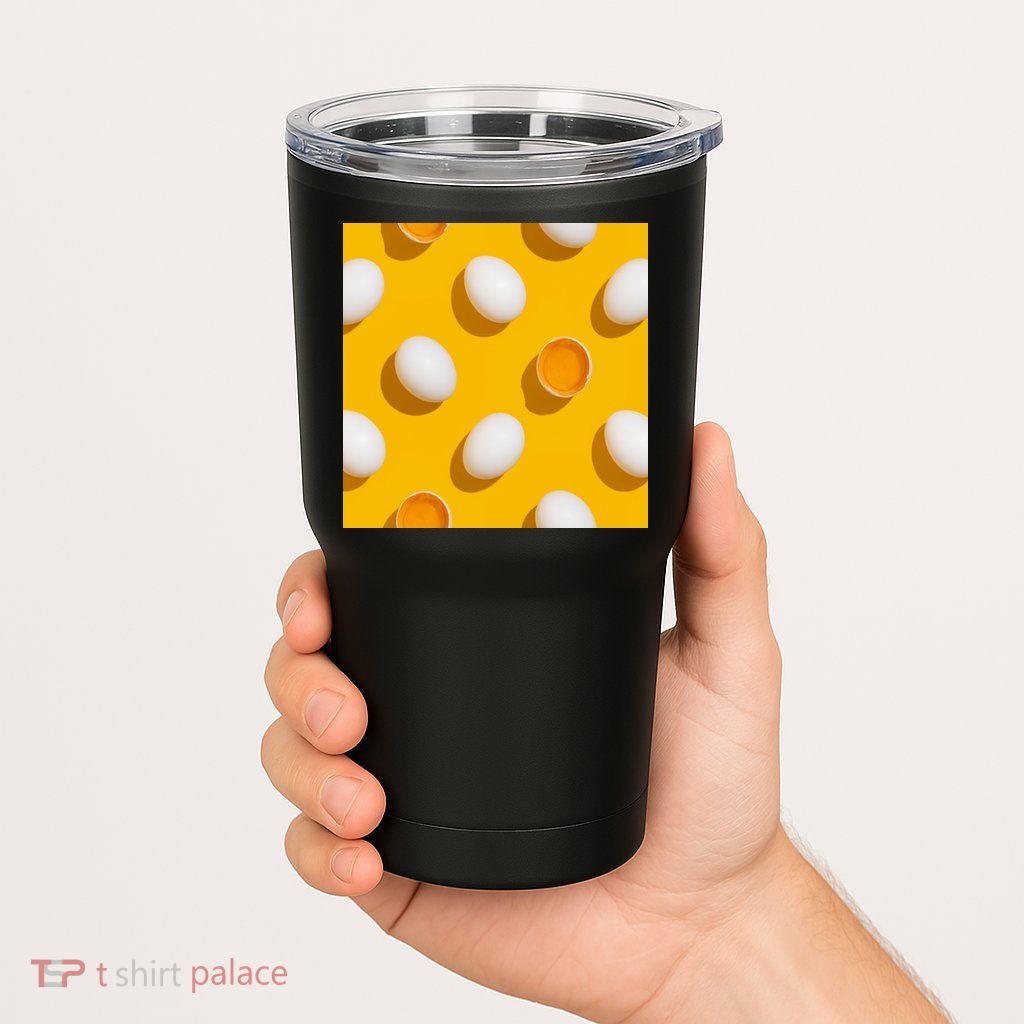 Chicken Eggs Pattern Tumbler