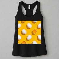 Chicken Eggs Pattern Womens Tank Top