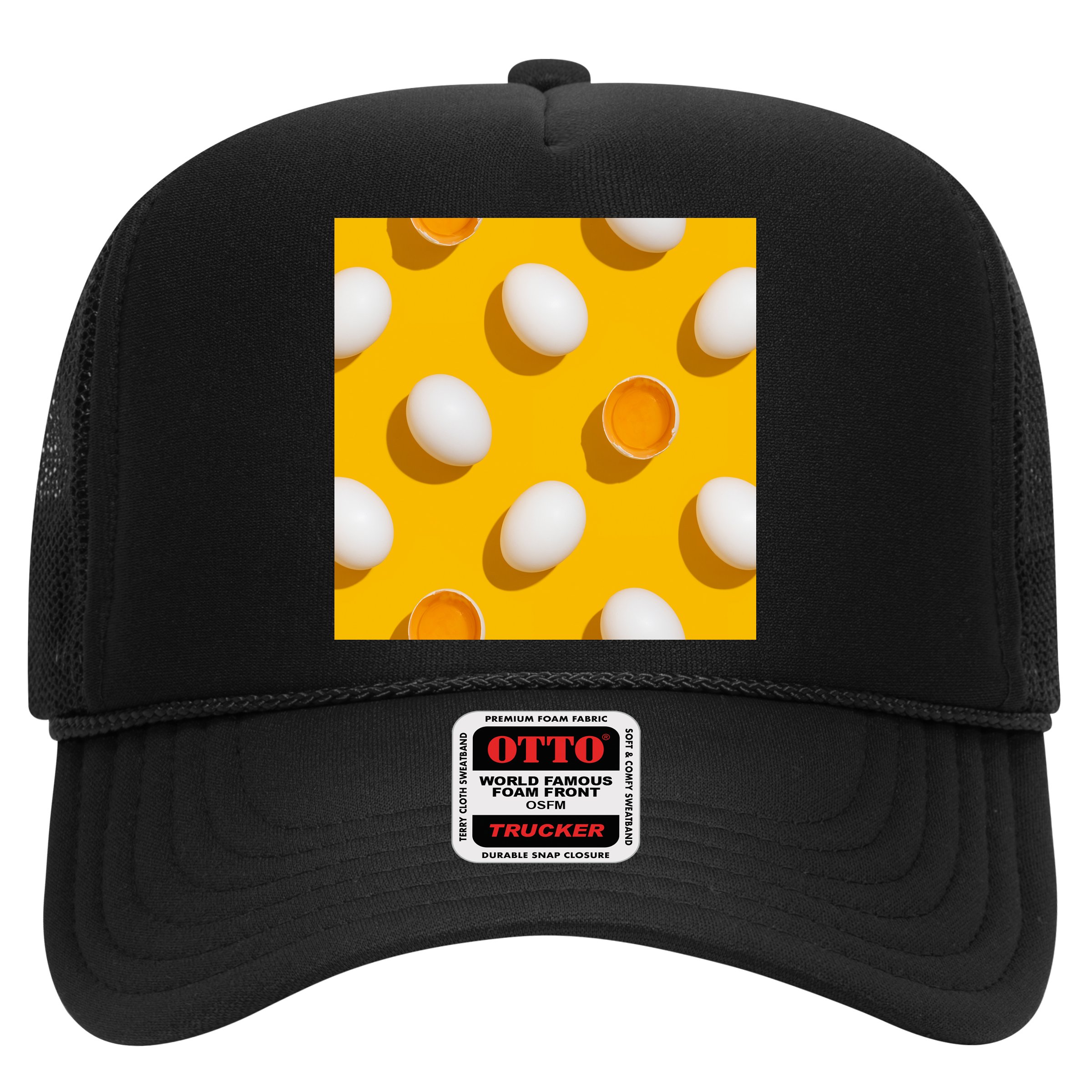 Chicken Eggs Pattern Trucker Hat