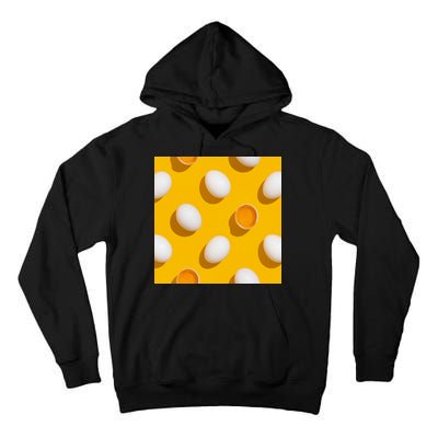 Chicken Eggs Pattern Tall Hoodie