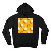 Chicken Eggs Pattern Tall Hoodie