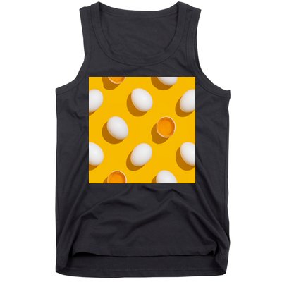 Chicken Eggs Pattern Tank Top