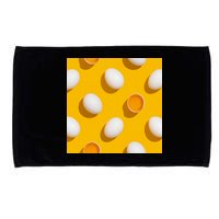 Chicken Eggs Pattern Microfiber Hand Towel