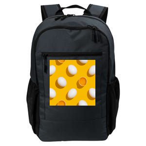 Chicken Eggs Pattern Daily Commute Backpack