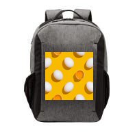 Chicken Eggs Pattern Vector Backpack