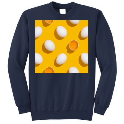 Chicken Eggs Pattern Sweatshirt